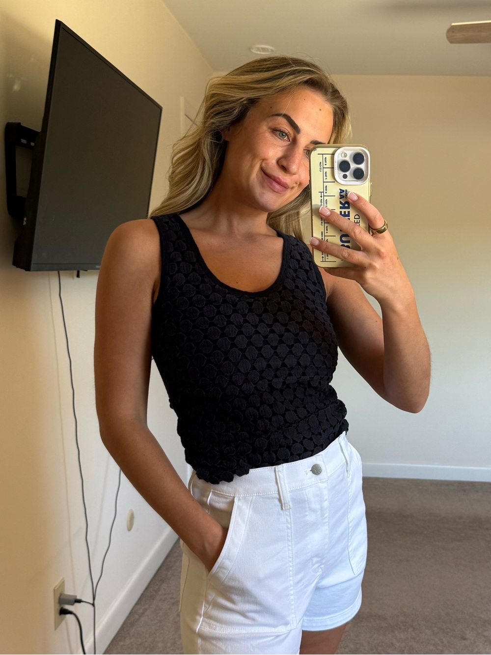 JCrew’s textured tank
